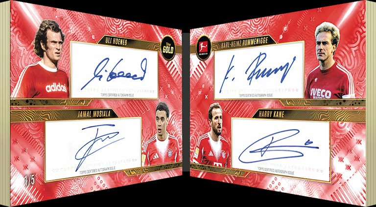 2025-26 Topps Bundesliga Gold
