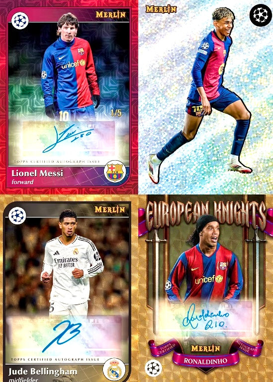 2024-25 TOPPS MERLIN UCC BREAKERS DELIGHT + HOBBY MIXER - PYT #2