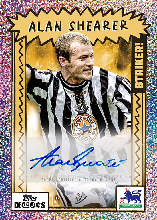 2025 Topps Decades Premier League – 90’s Edition Box