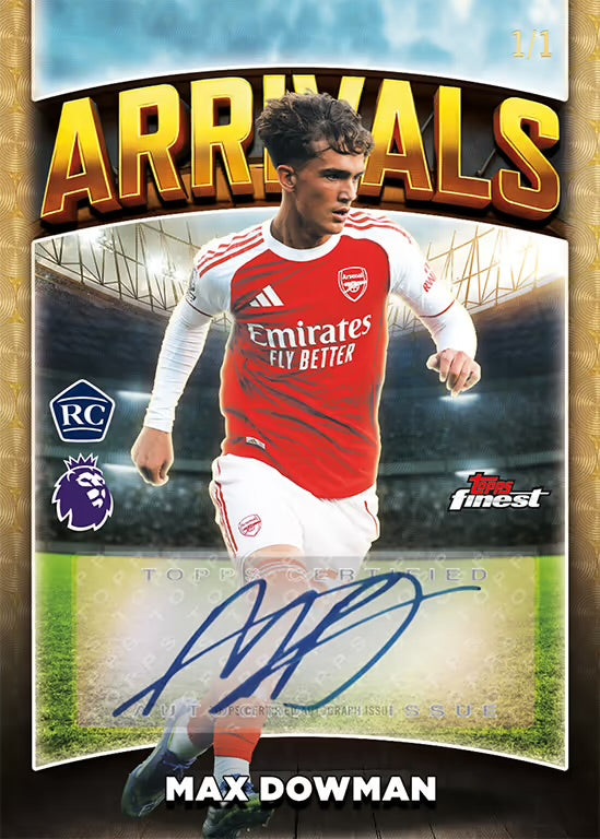 2025-26 TOPPS FINEST PREMIER LEAGUE HOBBY BOX