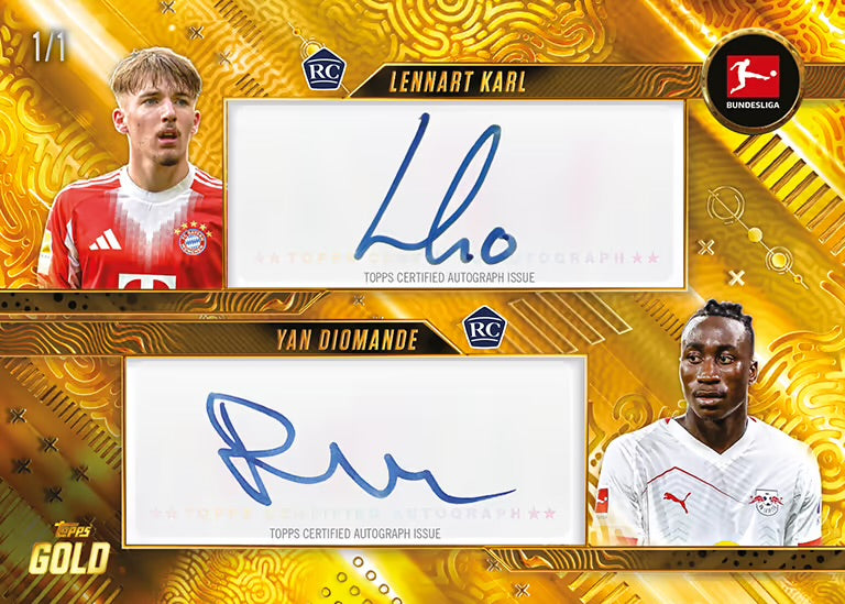 2025-26 Topps Bundesliga Gold