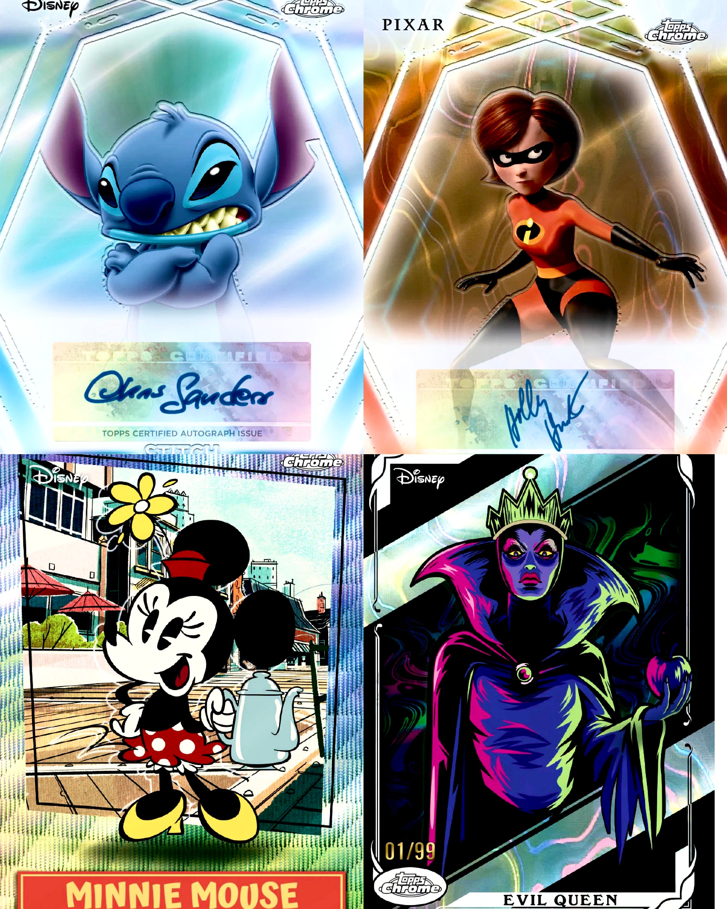 Topps 2026 Disney Neon Value Box