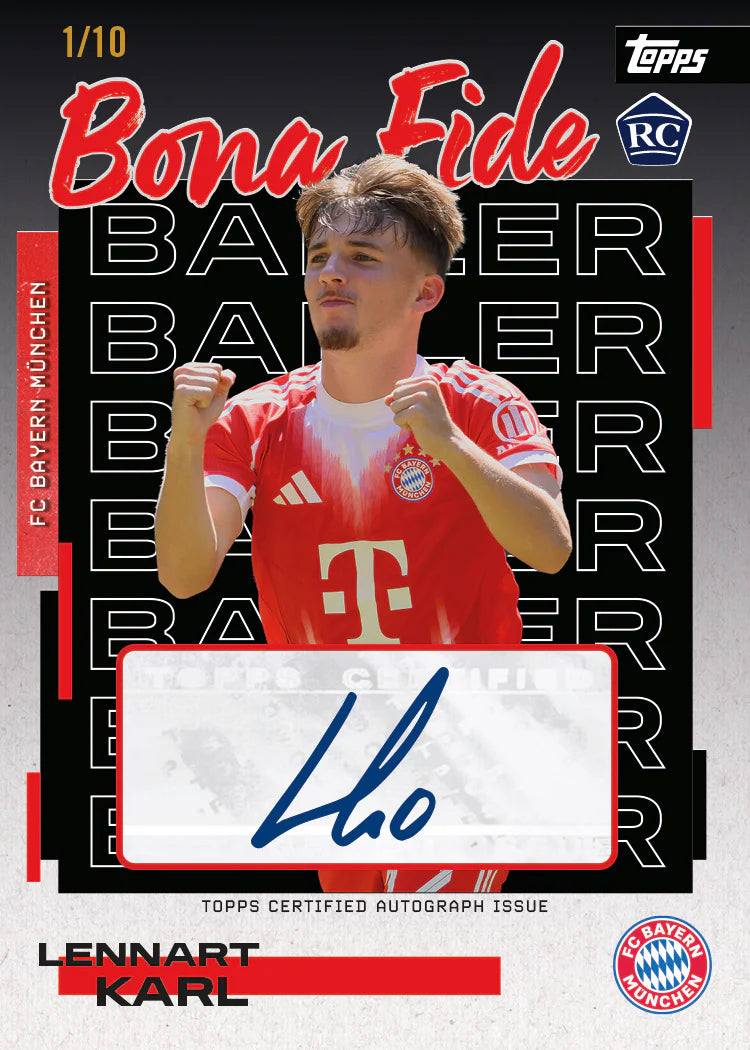 2025-26 TOPPS FC Bayern München Team Box