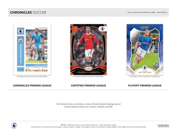 2021/22 Panini CHRONICLES Multi Pack - La Liga, Premier League & Serie A