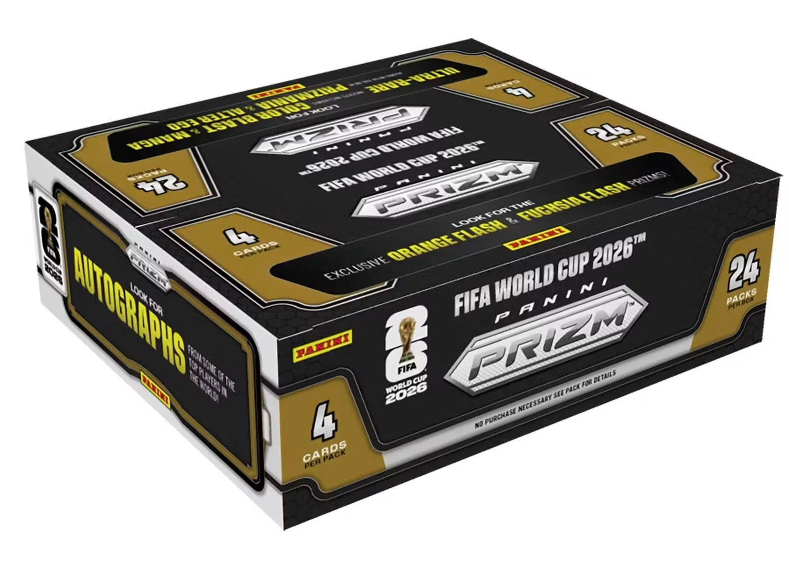 Panini Prizm World Cup 2026 Retail 24 Packs Box